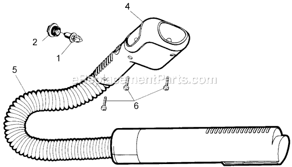 Page A Diagram and Parts List for 93015 Type 1 Black and Decker Worklight & Flashlight